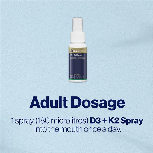 BioCeuticals D3 + K2 Spray 50mL
