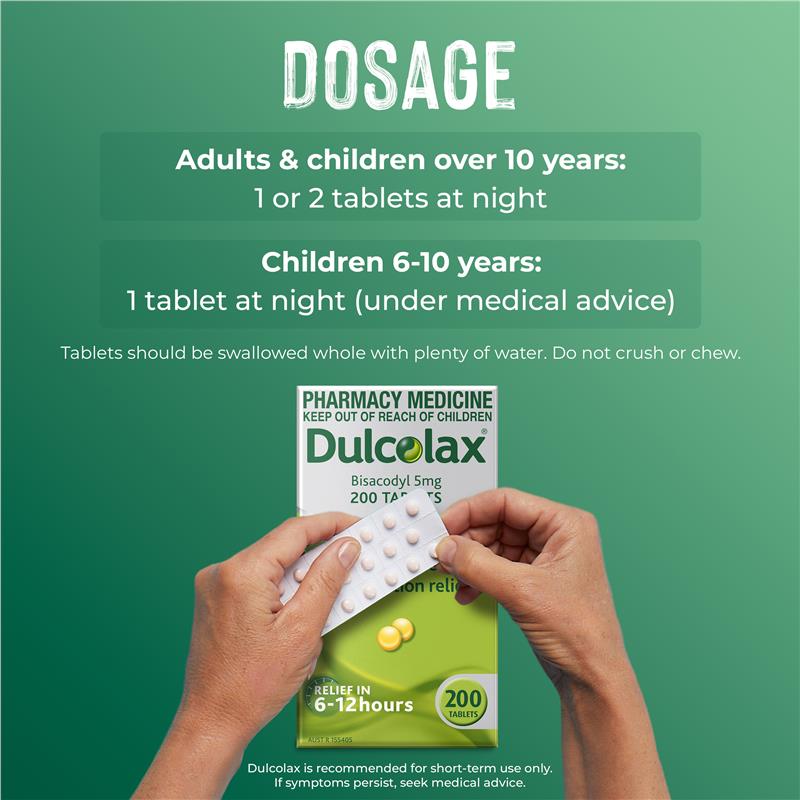 Load image into Gallery viewer, Dulcolax Laxatives 5mg 200 Tablets
