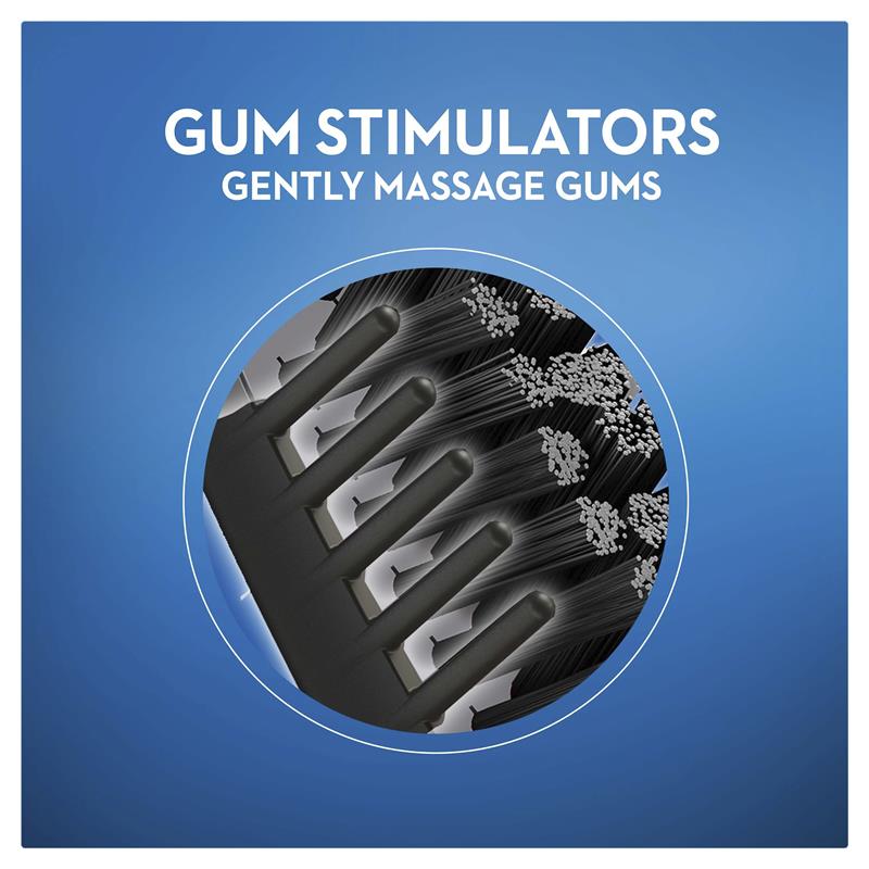 Load image into Gallery viewer, Oral B Toothbrush Cross Action All In One Charcoal 3 Pack
