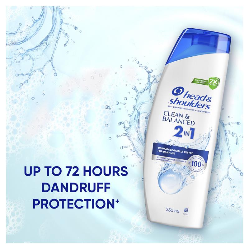Load image into Gallery viewer, Head &amp; Shoulders Clean &amp; Balanced 2in1 Shampoo &amp; Conditioner 350ml
