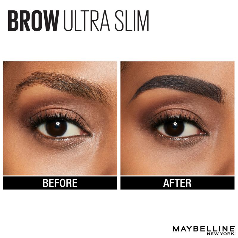 Load image into Gallery viewer, Maybelline Brow Ultra Slim Pencil Black Brown
