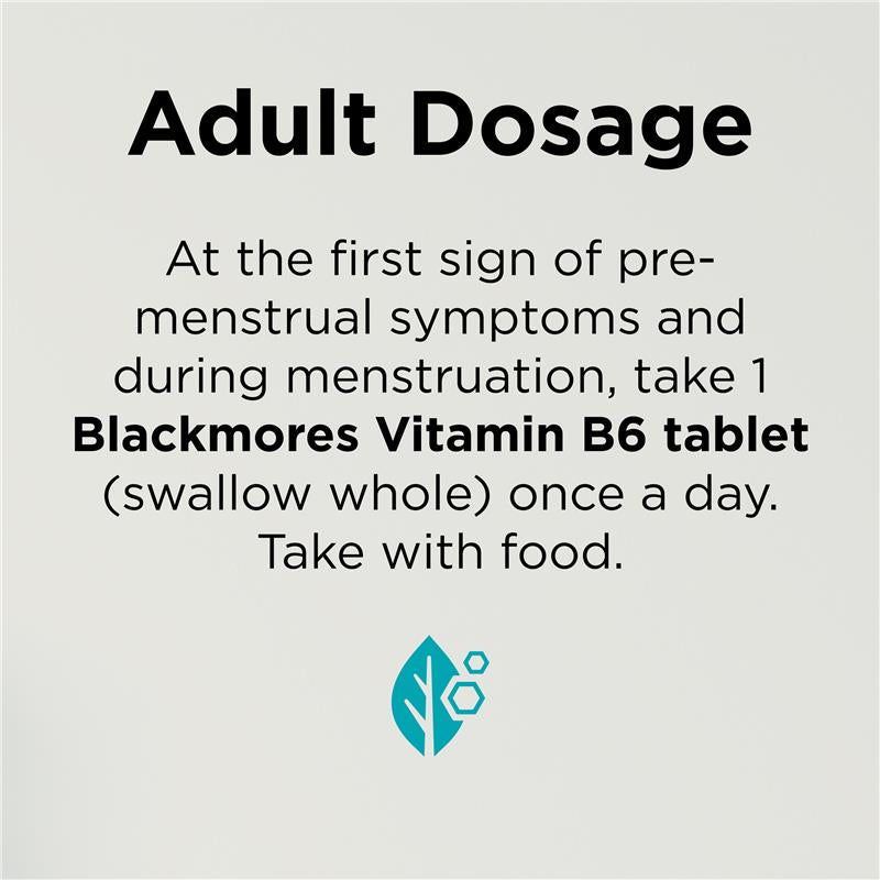 Load image into Gallery viewer, Blackmores Vitamin B6 100mg 40 Tablets
