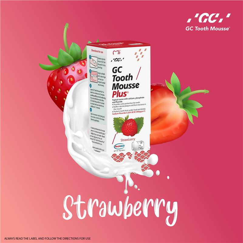 Load image into Gallery viewer, GC Tooth Mousse Plus Strawberry 40g

