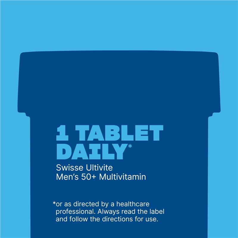 Load image into Gallery viewer, Swisse Mens Multivitamin 50+ 60 Tablets
