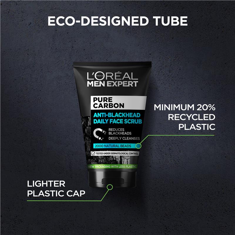 Load image into Gallery viewer, L'Oreal Men Expert Pure Charcoal Scrub 100ml
