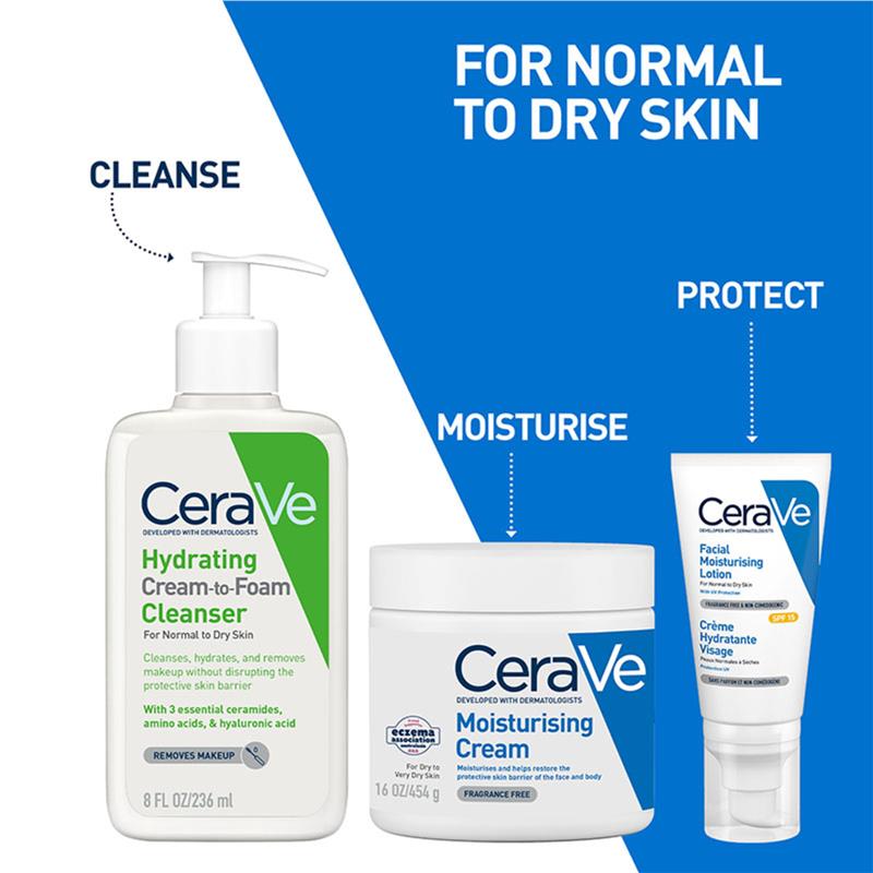 Load image into Gallery viewer, CeraVe Hydrating Cream To Foam Cleanser 236ml
