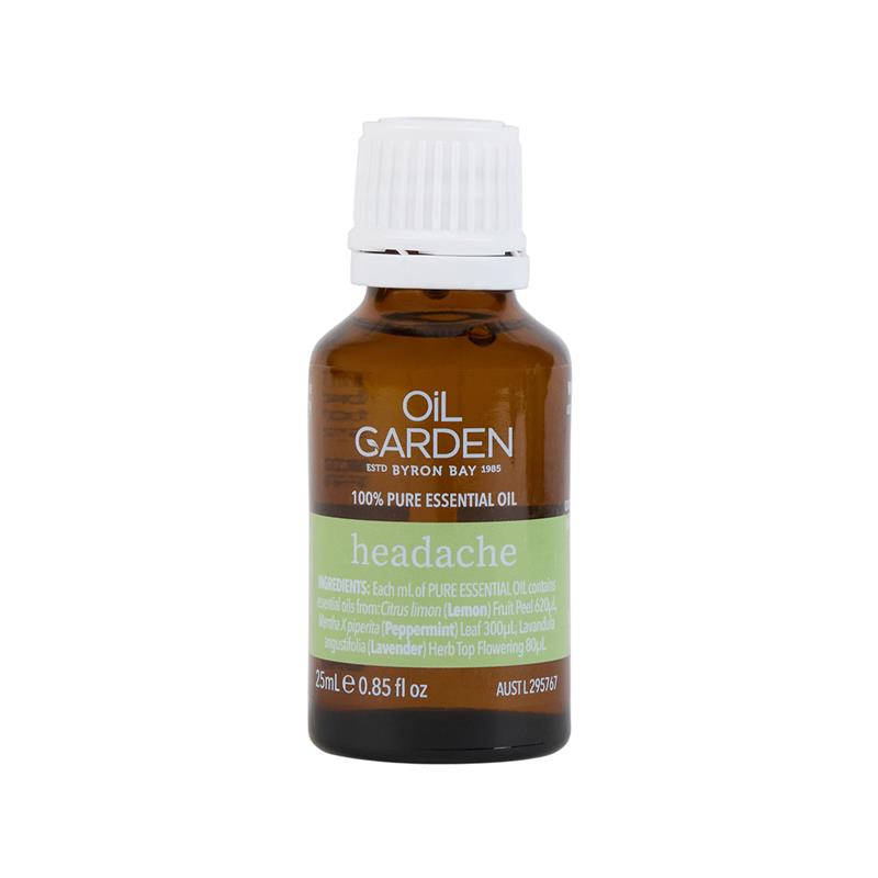 Load image into Gallery viewer, Oil Garden Natural Remedies Headache Oil 25ml
