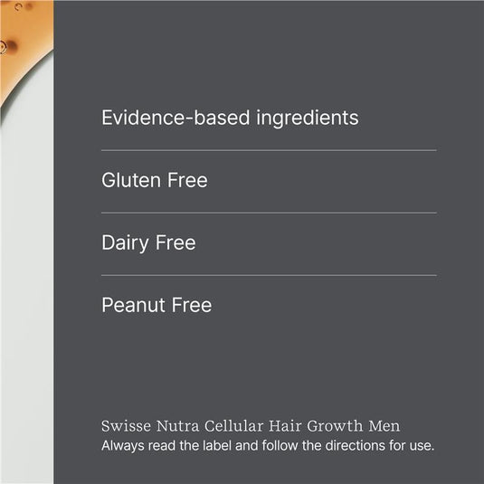 Swisse Nutra Cellular Hair Growth Mens 60 Tablets