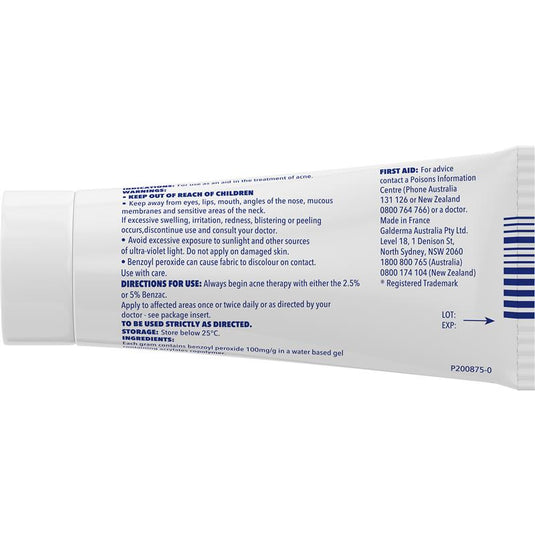 Benzac AC High Strength 10% Acne Gel 60g
