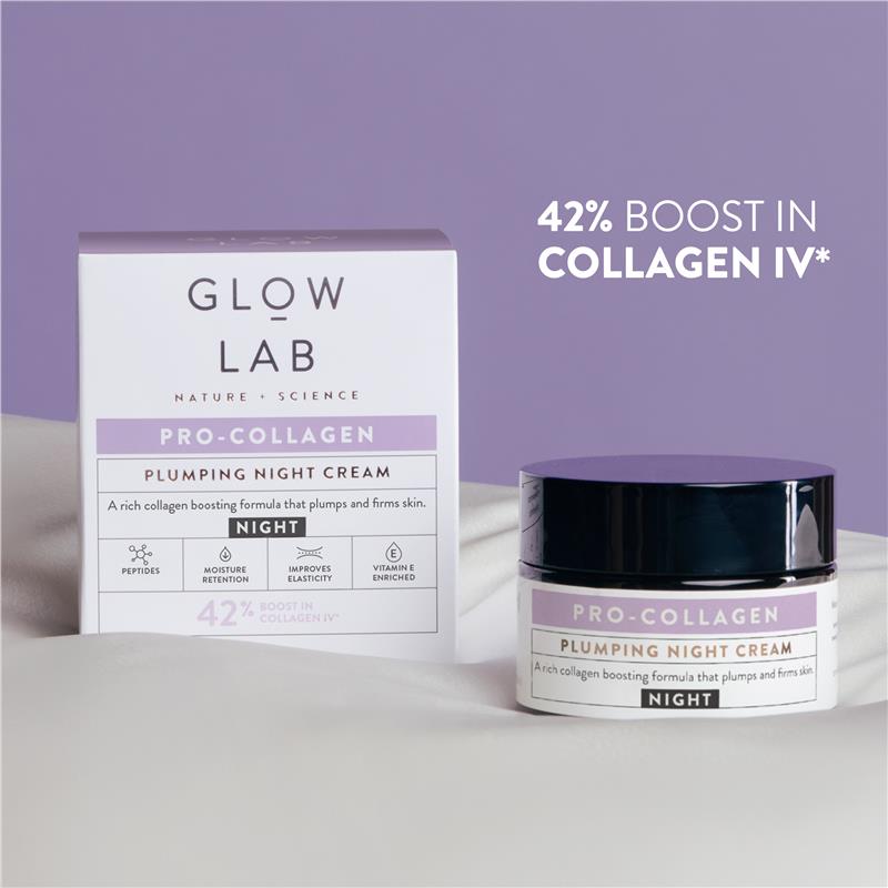 Load image into Gallery viewer, Glow Lab Pro Collagen Plumping Night Cream 50g
