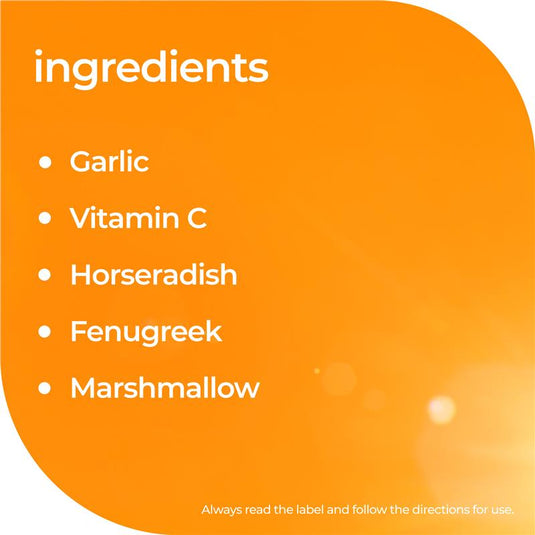 Nature's Way Garlic + C & Horseradish 200 Tablets