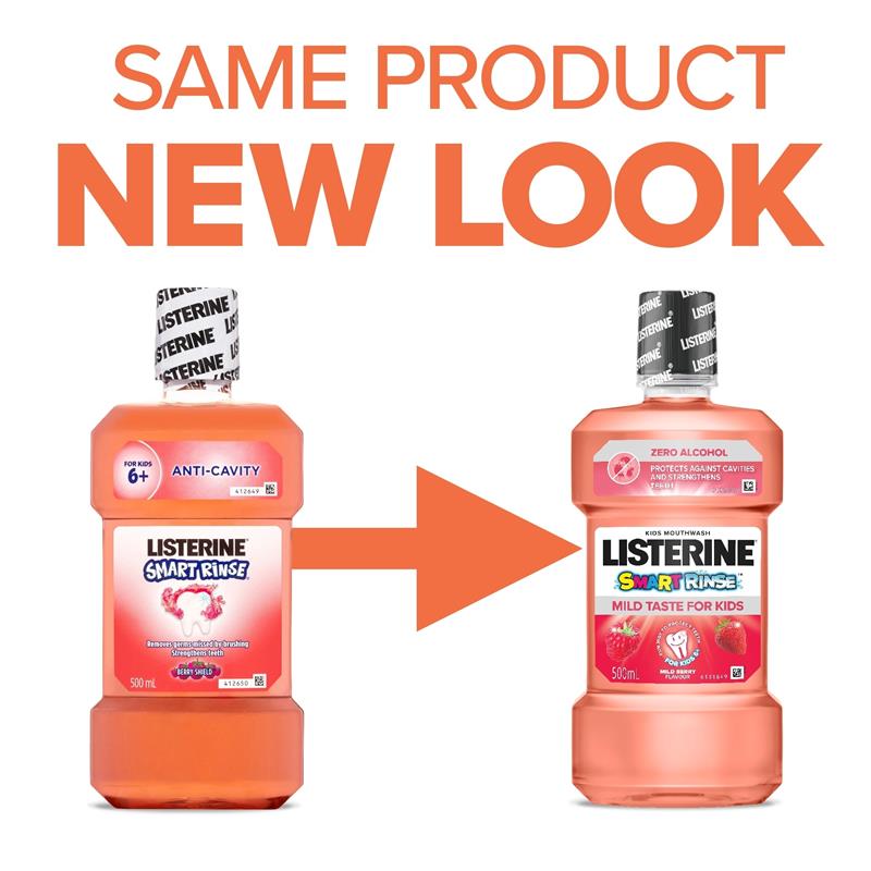 Load image into Gallery viewer, Listerine Smart Rinse Berry Shield 500ml
