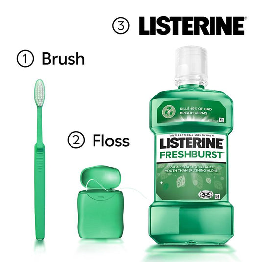 Listerine Freshburst Antibacterial Mouthwash 250mL