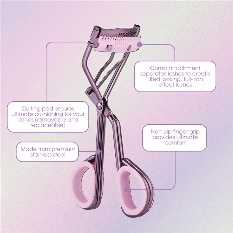 Load image into Gallery viewer, Manicare Eyelash Curler With Comb
