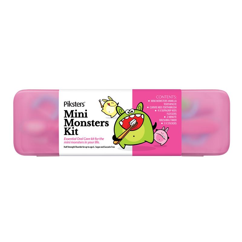 Load image into Gallery viewer, Piksters Mini Monsters Oral Care Kit
