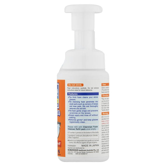 Clearwipe Foam Cleanser 140ml