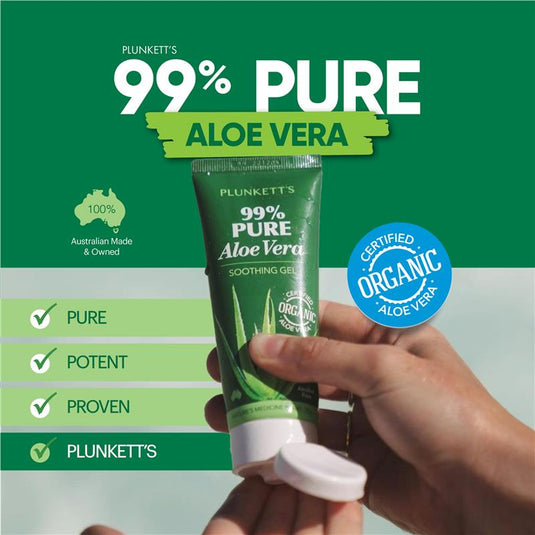 Plunketts 99% Pure Aloe Vera Soothing Gel 400ml