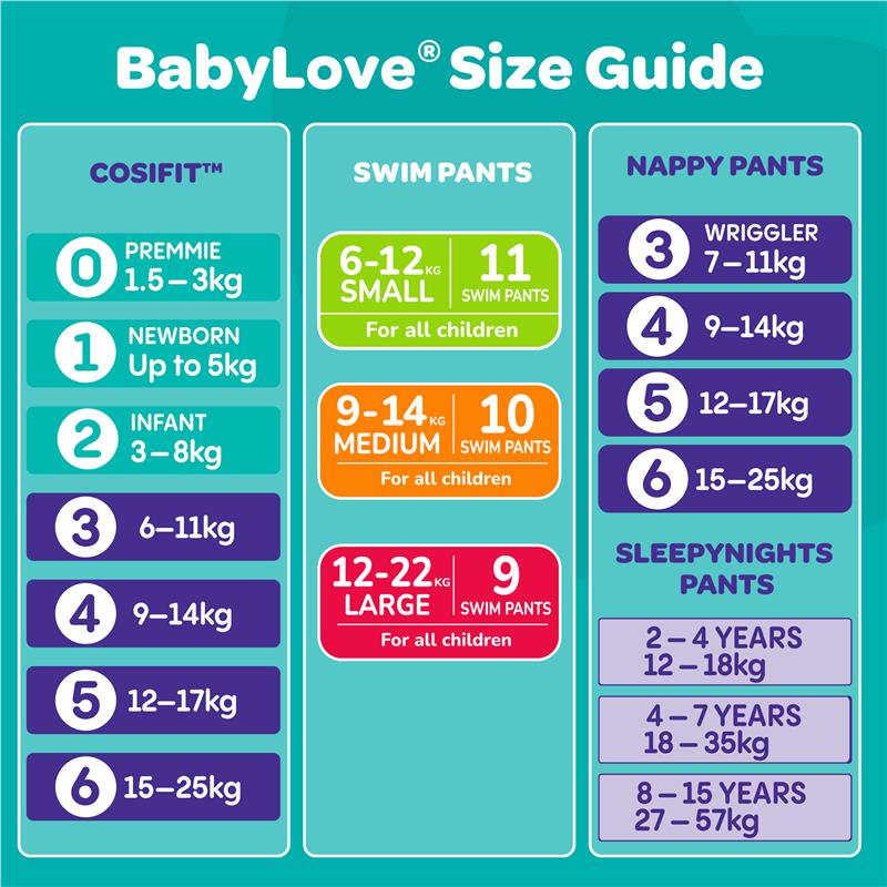 Load image into Gallery viewer, BabyLove Swim Pants Small (6-12kg) 11 Pack
