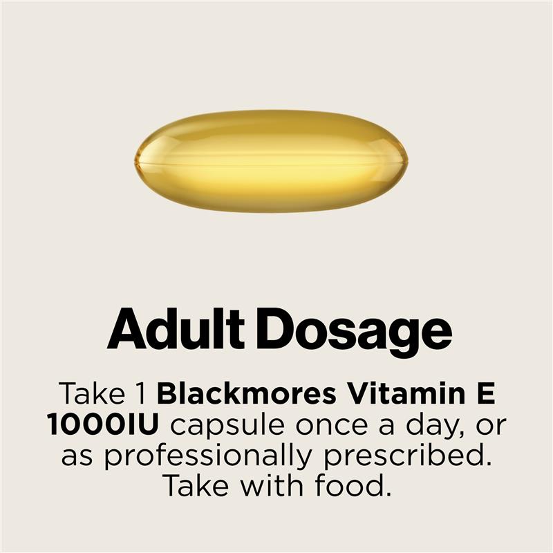 Load image into Gallery viewer, Blackmores Vitamin E 1000IU 30 Capsules
