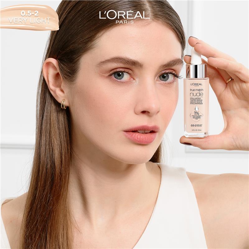 Load image into Gallery viewer, L'Oreal Paris True Match Nude Plumping Tinted Serum 0.5-2 Very Light

