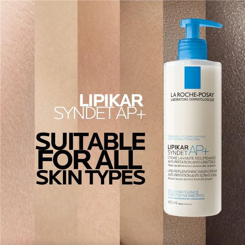 Load image into Gallery viewer, La Roche-Posay Lipikar Syndet AP+ Cream Wash 400ml
