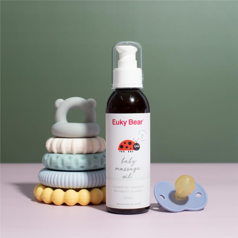 Load image into Gallery viewer, Euky Bear Baby Massage Oil 125ml
