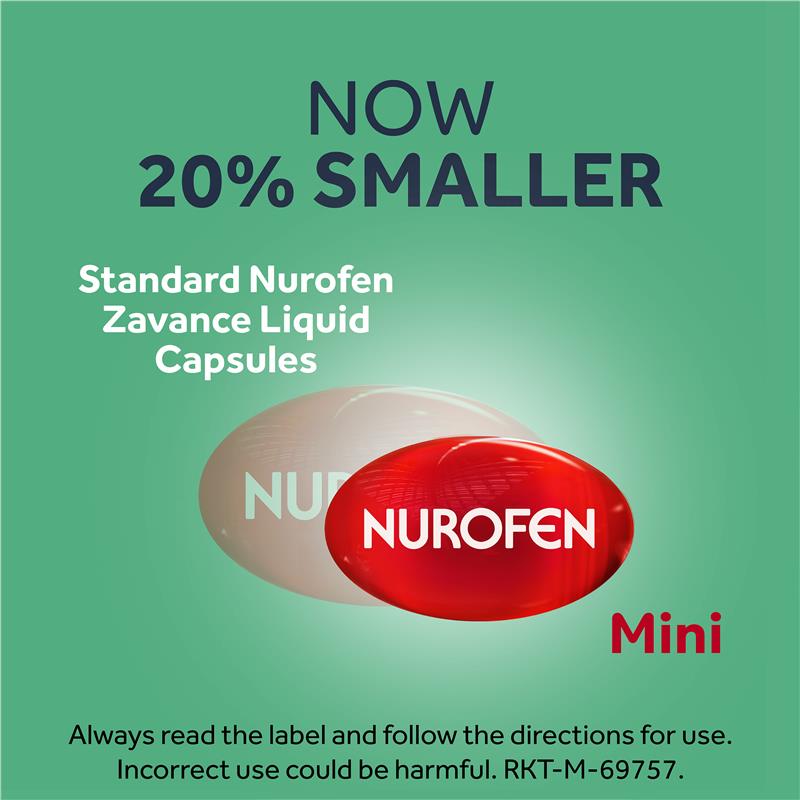 Load image into Gallery viewer, Nurofen Zavance 32 Mini Liquid Capsules
