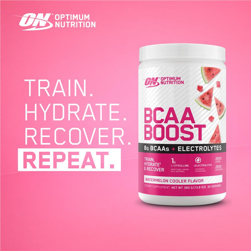 Load image into Gallery viewer, Optimum Nutrition BCAA Boost Watermelon 390g
