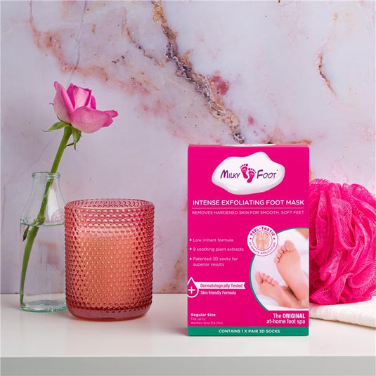 Milky Foot Intense Exfoliating Foot Mask Regular