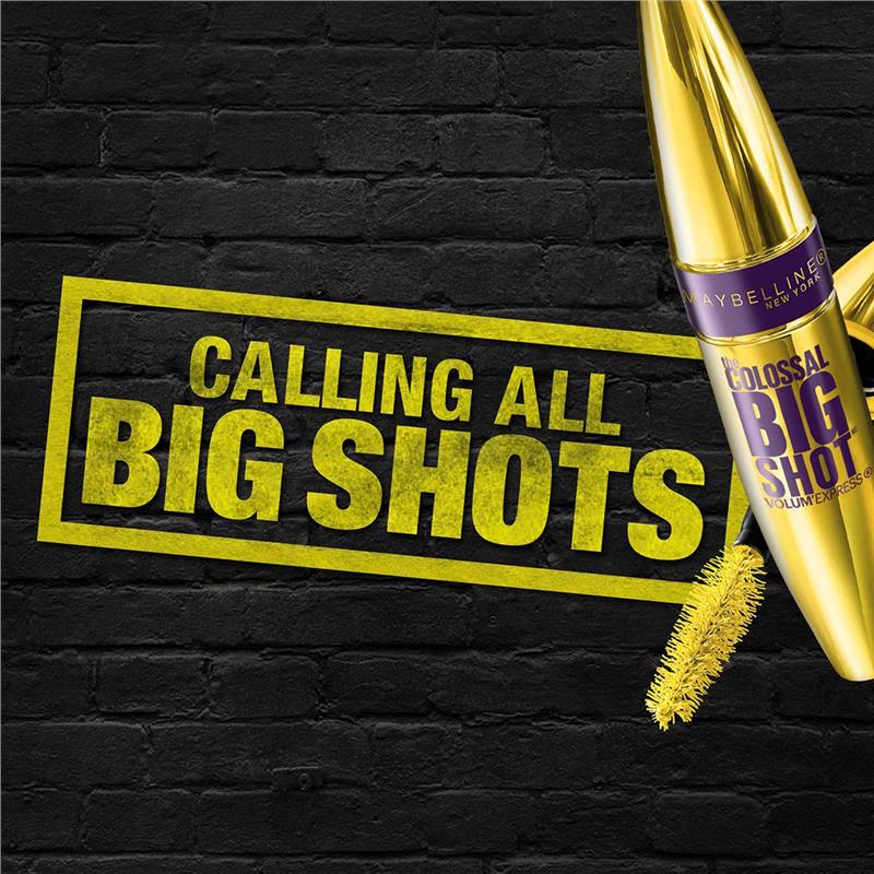 Load image into Gallery viewer, Maybelline Colossal Big Shot Volumizing Mascara - Blackest Black
