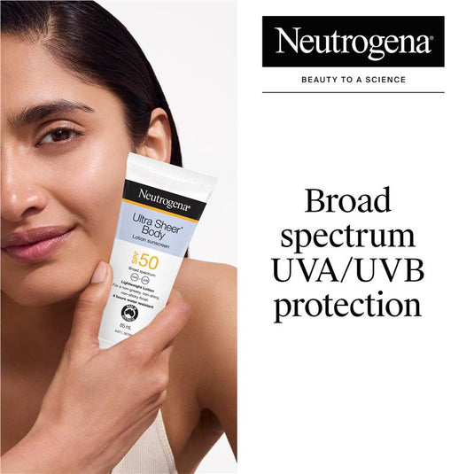 Neutrogena Ultra Sheer Body Lotion Sunscreen SPF 50 85ml
