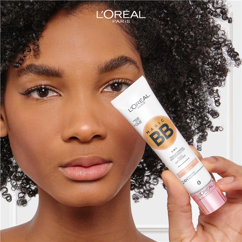 Load image into Gallery viewer, L'Oreal Paris BB C'est Magic BB Cream 5 In 1 Skin Perfector 05 Medium Dark
