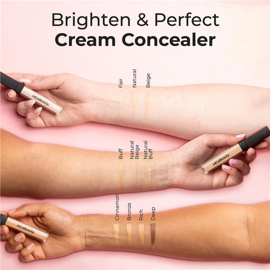 MCoBeauty Brighten & Perfect Cream Concealer Light 2.5 Natural