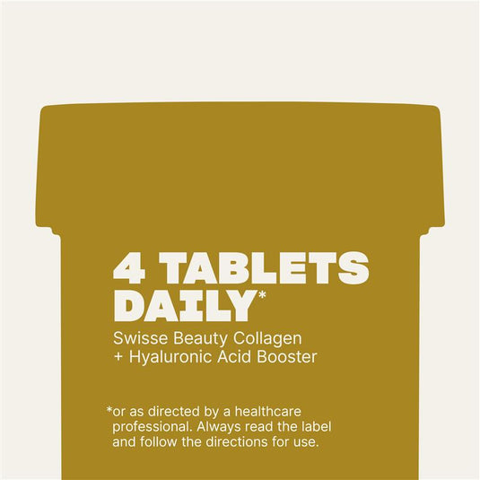 Swisse Beauty Collagen + Hyaluronic Acid Booster 160 Tablets Exclusive Size