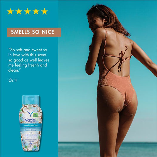 Vagisil Intimate Wash Coconut Hibiscus 240ml