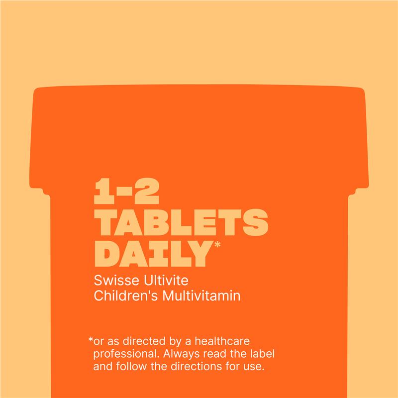 Load image into Gallery viewer, Swisse Children's Ultivite Multivitamin 120 Chewable Tablets
