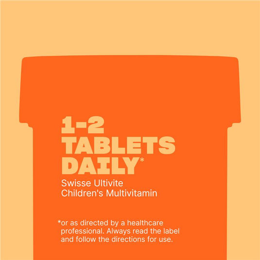 Swisse Children's Ultivite Multivitamin 120 Chewable Tablets