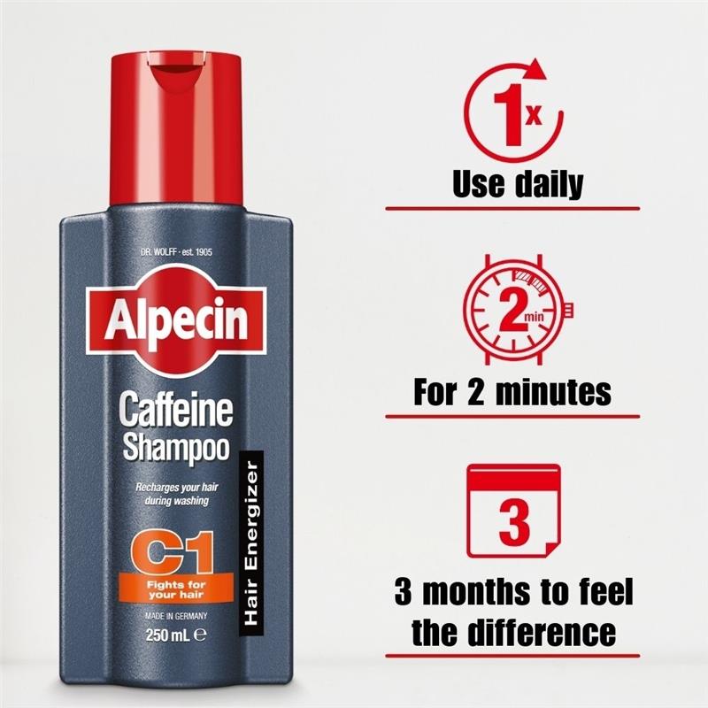 Load image into Gallery viewer, Alpecin Caffeine Shampoo C1 250ml
