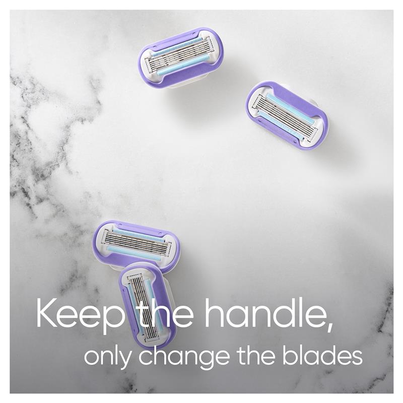 Load image into Gallery viewer, Gillette Venus Extra Smooth Swirl Blades 4 Pack Refill
