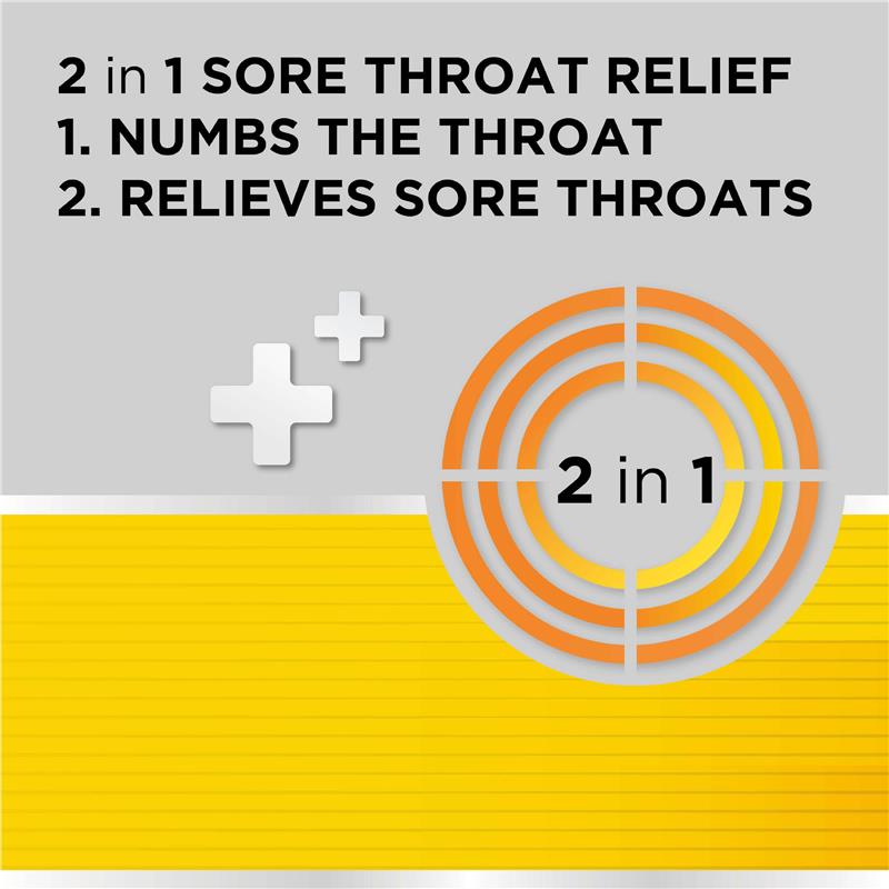 Load image into Gallery viewer, Strepsils Extra Honey Lemon Lozenges 16pk Fast Numbing Sore Throat Pain Relief with Anaesthetic
