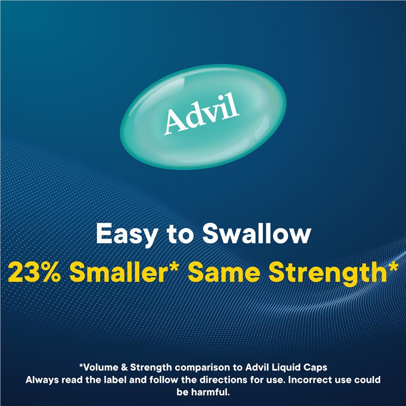 Load image into Gallery viewer, Advil Ibuprofen Pain Relief Liquid Mini 90 Capsules
