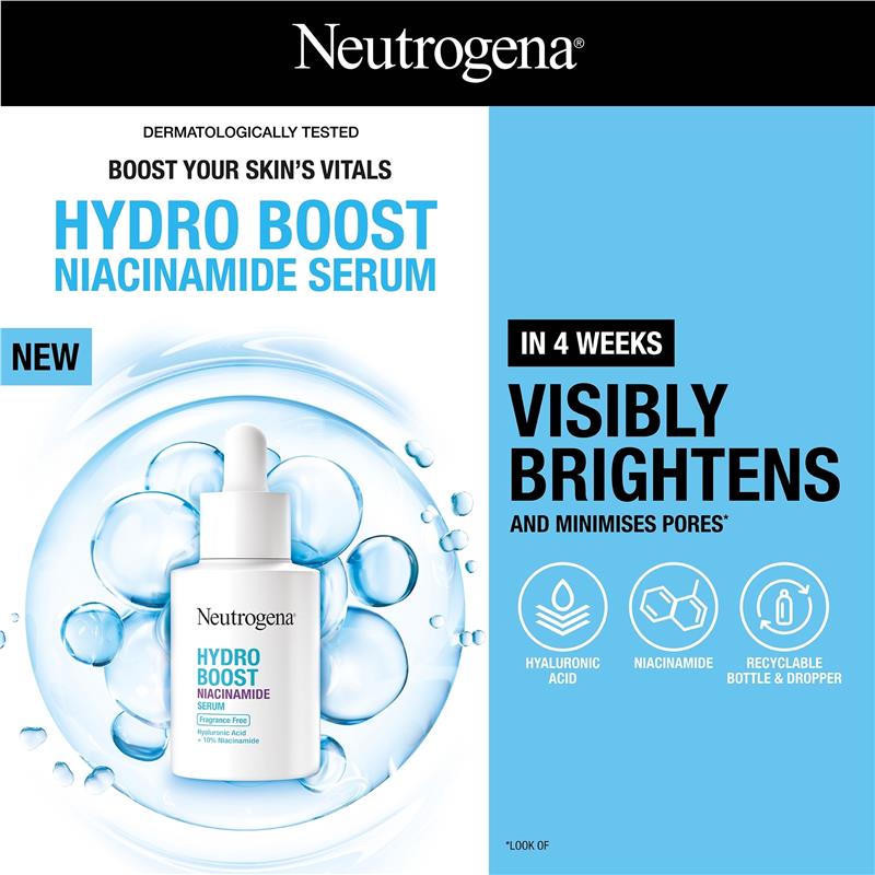 Load image into Gallery viewer, Neutrogena Hydro Boost Niacinamide Serum 30ml
