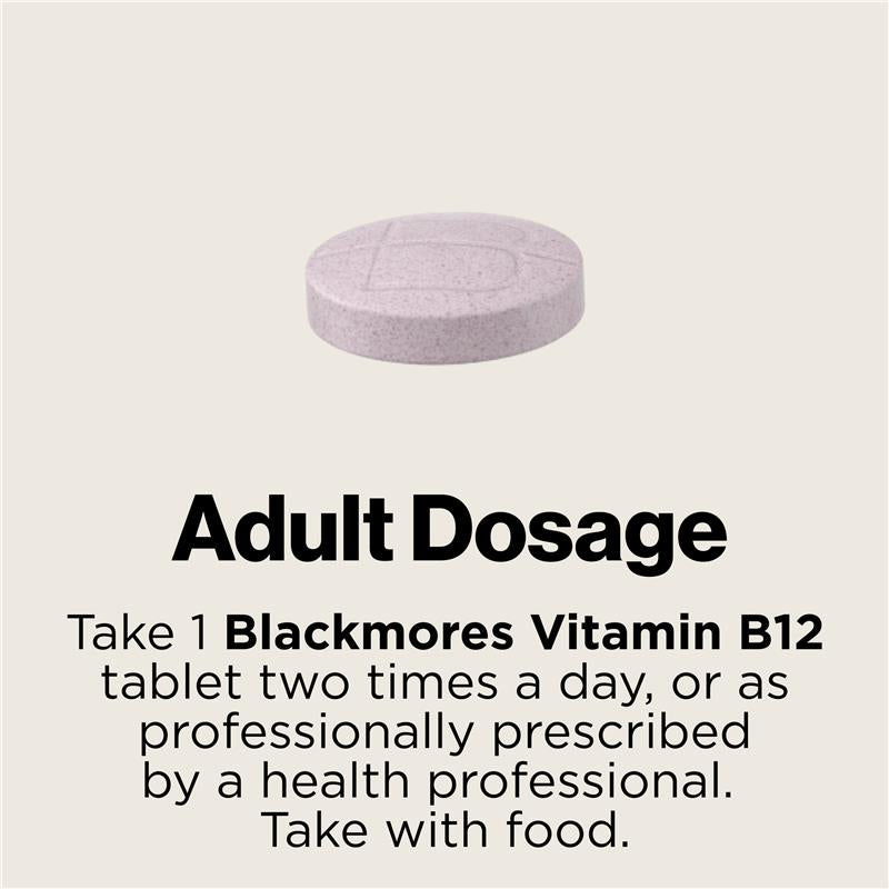 Load image into Gallery viewer, Blackmores B12 100MCG 75 Tablets
