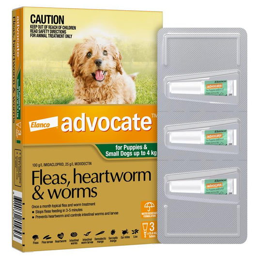 Advocate Dog 0-4KG Small 3