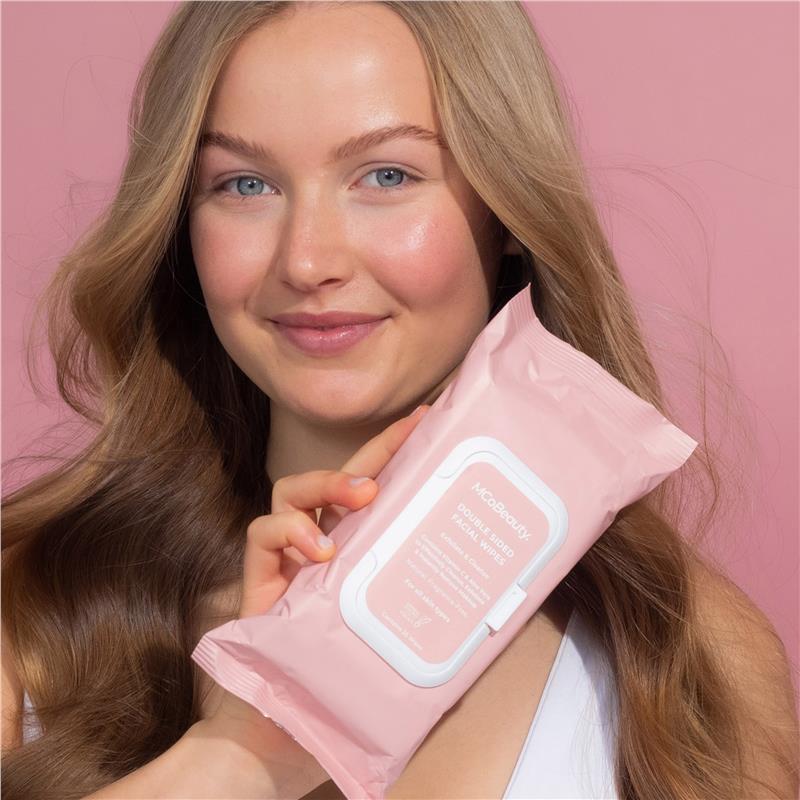 Load image into Gallery viewer, MCoBeauty Double Sided Facial Wipes
