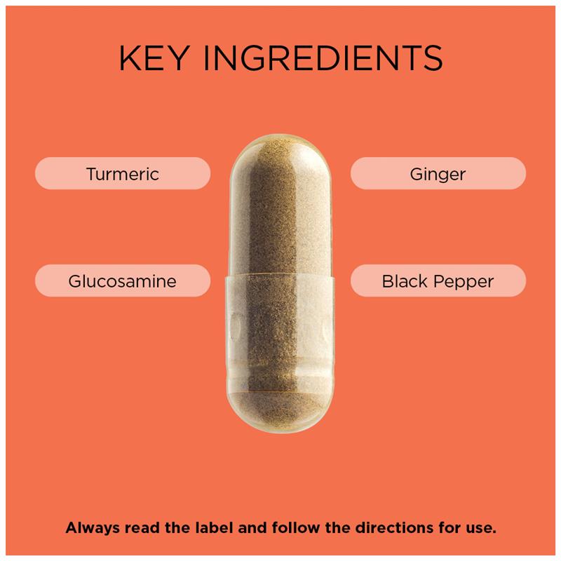 Load image into Gallery viewer, GO Healthy Turmeric 30000+ 1-A-DAY 60 Hard Vege Capsules
