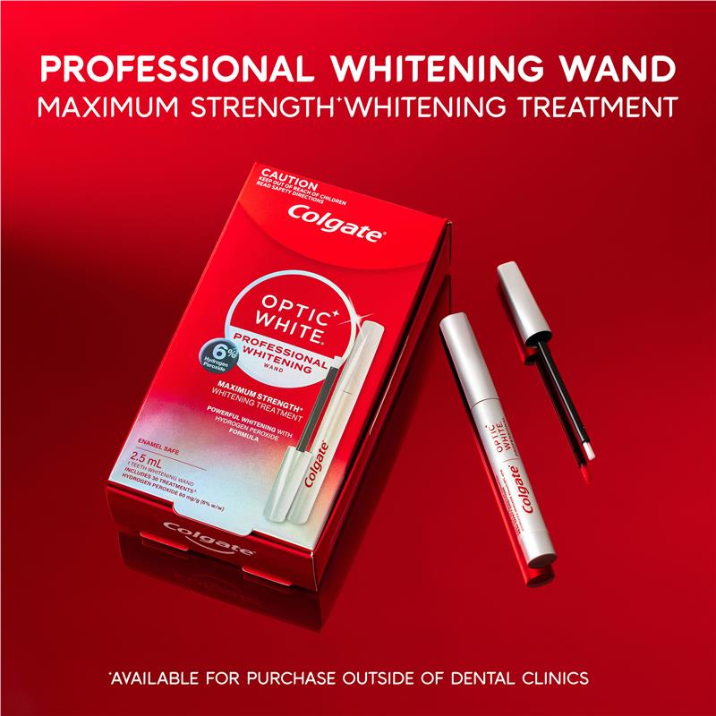 Load image into Gallery viewer, Colgate Optic White Professional Whitening Wand 6%
