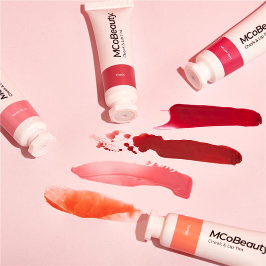 MCoBeauty Cheek & Lip Tint Assorted Blush Red & Rose Glow NEW