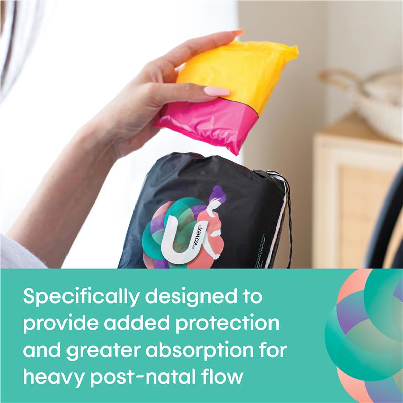 Load image into Gallery viewer, U by Kotex Maternity Pads 10 Pack
