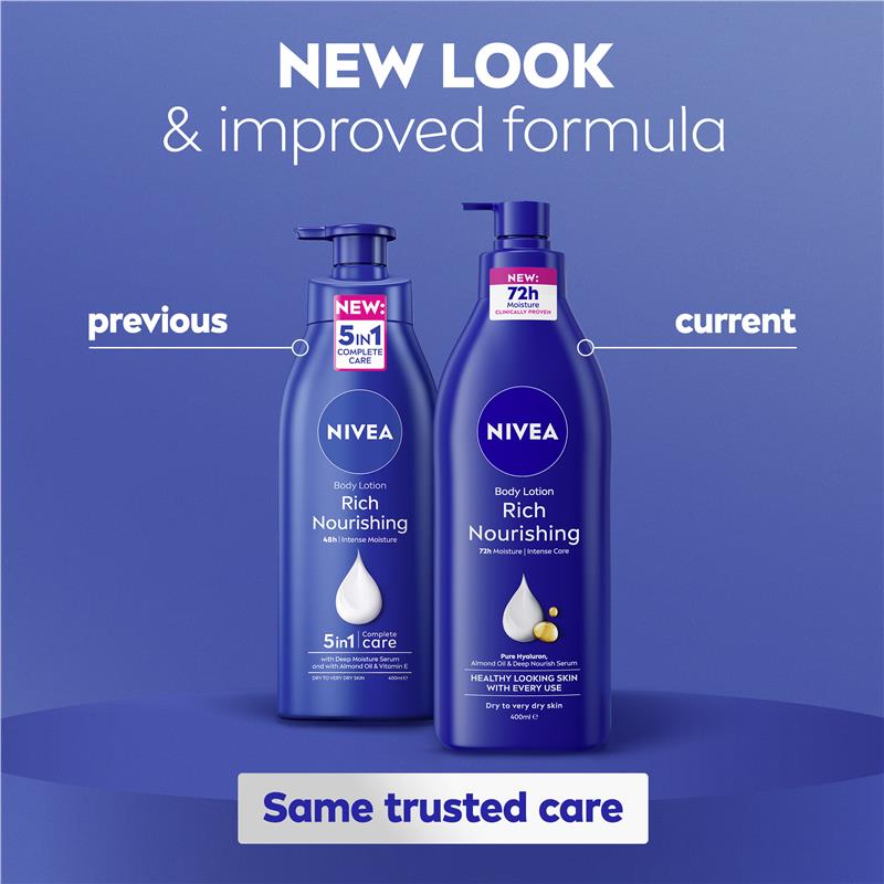 Load image into Gallery viewer, NIVEA Rich Nourishing Body Lotion 400ml
